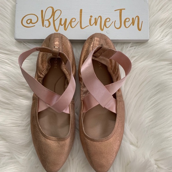 taryn rose edina strappy ballet flat